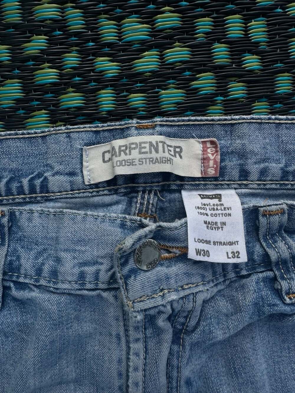 Levi's Carpenter Jeans W30 L32 Loose Straight